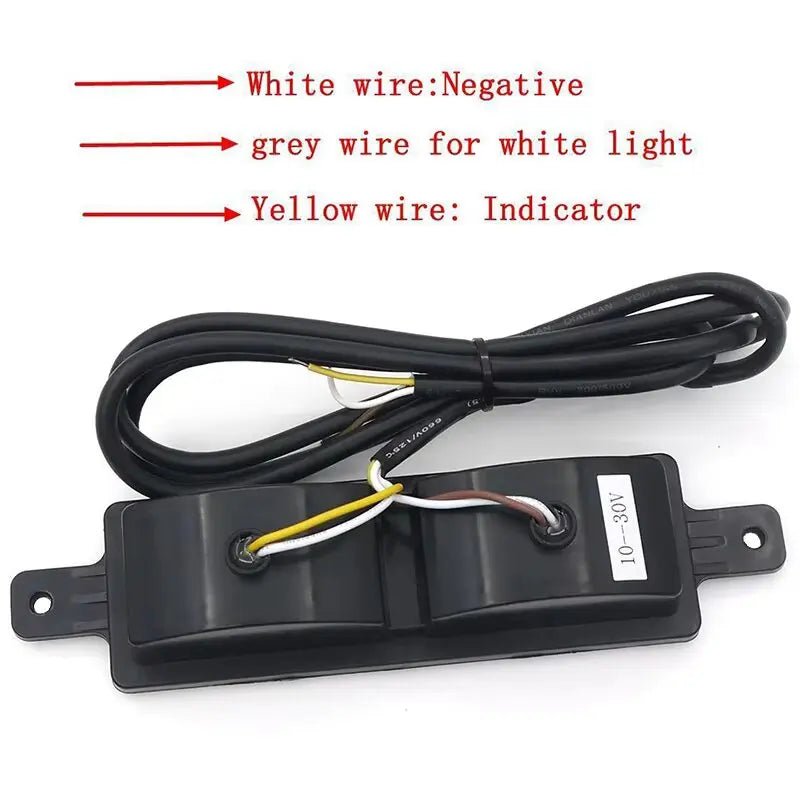 2PCS Truck Indicator Park Bullbar Front Side Marker Bumper