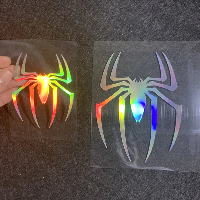 2PCS Stickers Spider Sticker Rear Windshield Front Creative