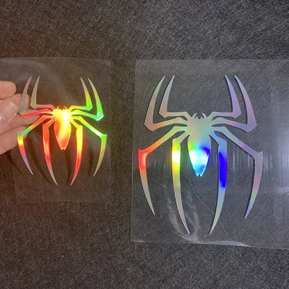 2PCS Stickers Spider Sticker Rear Windshield Front Creative