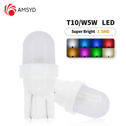 10PCS T10 5W5 Bayonet 1SMD Pinball Machine Bulb Non