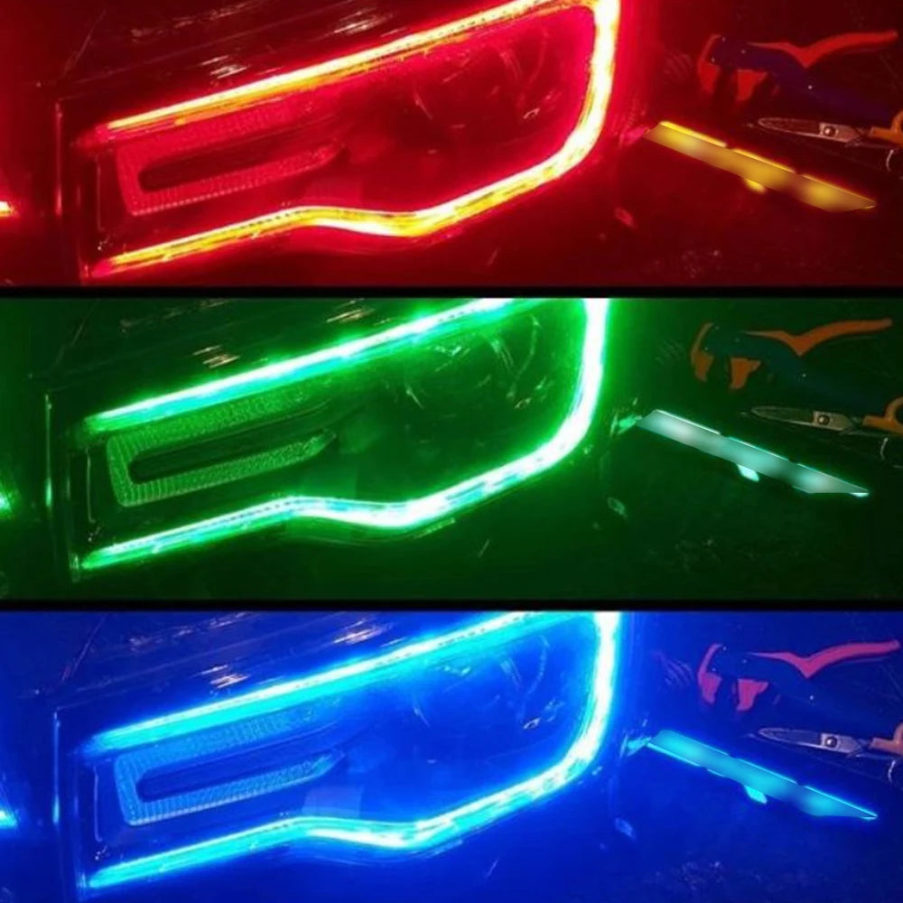 For Jeep Grand Cherokee 2014-2021 Drl RGB Daytime Running Board