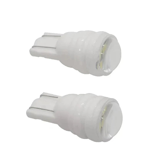100PCS Ceramic T10 W5W Bulb 194 168 Interior Wedge