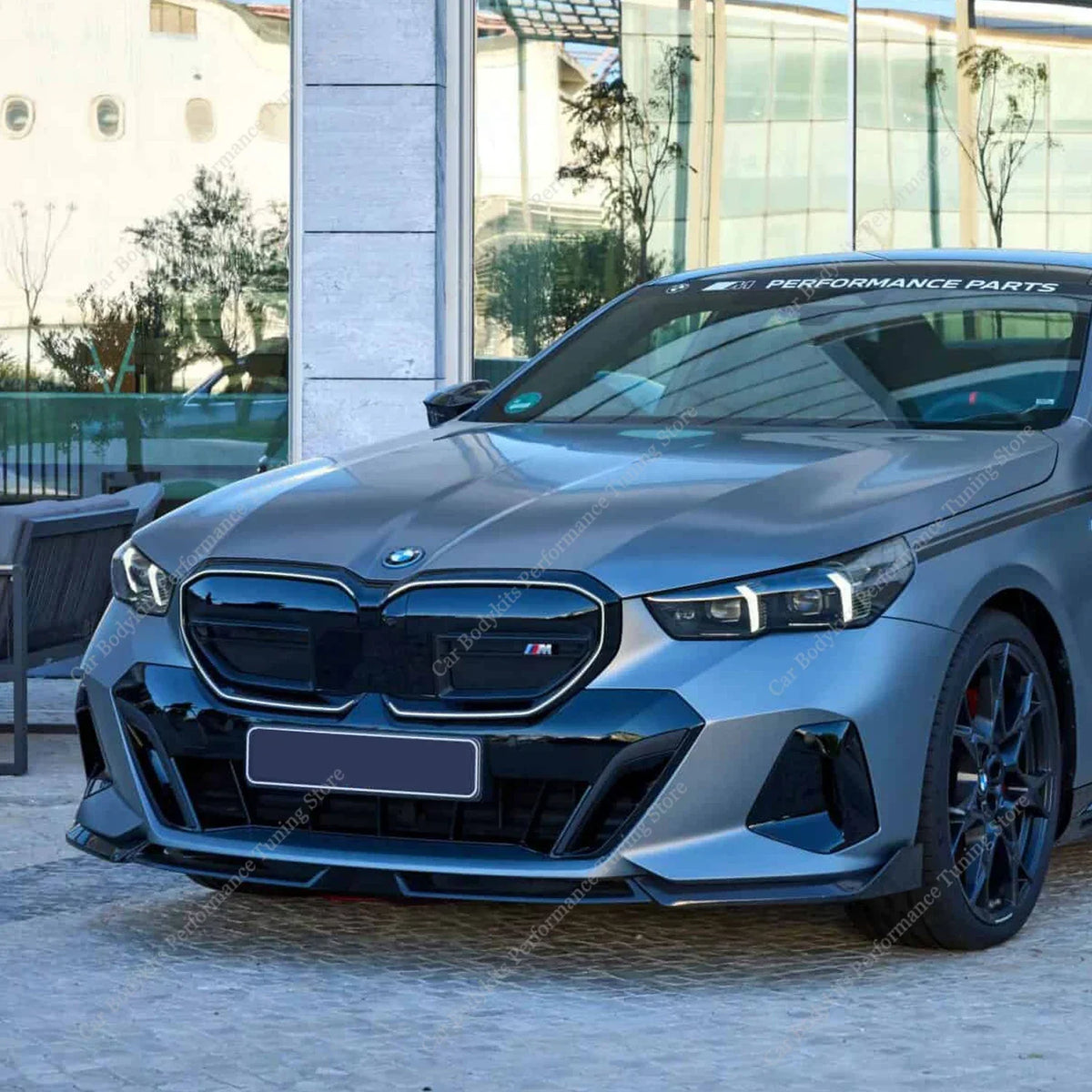 For BMW G60 G61 M Performance Front Bumper Lip Spoiler Splitter