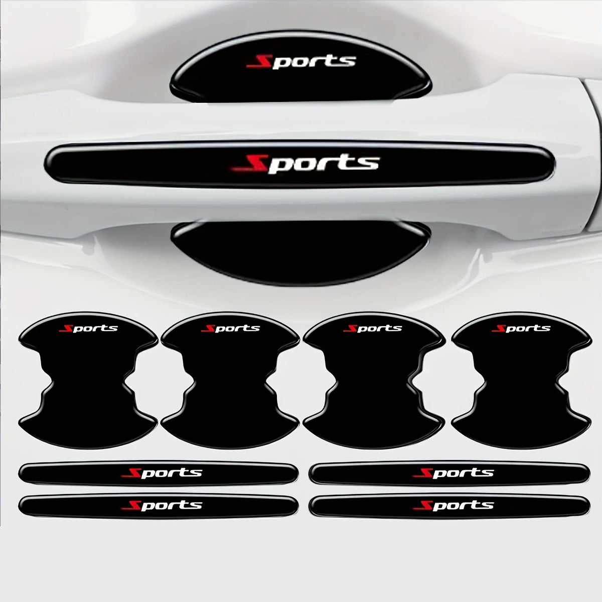 Set Door Wrist Protection Stickers Handle Anti Collision Sticker