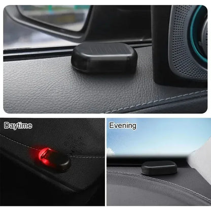 Interior Sensing Solar anti-theft Simulation Warning Flashing
