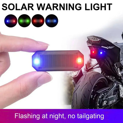 MINI Solar Power Warning Night Security Simulated Alarm Wireless