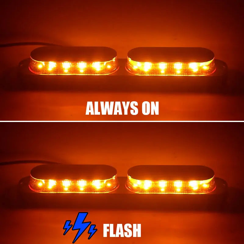 For Scania Man Volvo Strobe 360 Flash Side Marker Clearance