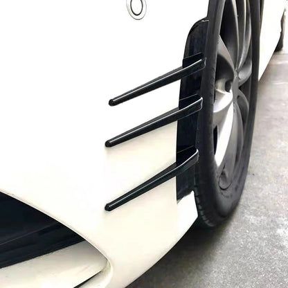 2PCS Side Fender Vent Air Wing Cover Trim Glossy