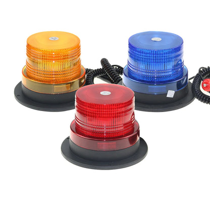 Amber Strobe Circular Flashing Signal Magnetic Roof Emergency