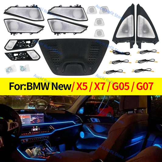 For BMW Colours Speaker Cover X5 X7 G05 G07 Midrange Tweeter