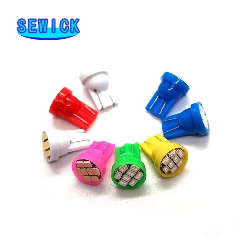500PCS T10 Smd 1206 3020 194 168 Bulbs Wedge