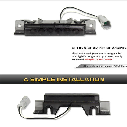 For 2004 Vn 2003-2020 Vnl Semi-Truck 5PC Cab Roof Marker Running