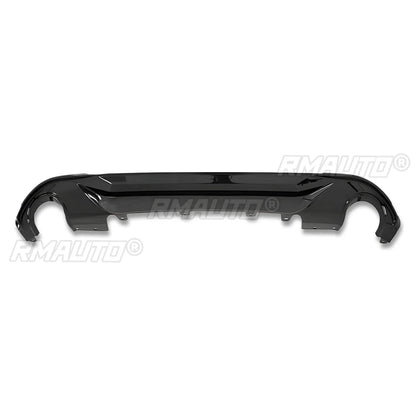 For BMW X1 F48 F49 2016+ Rear Bumper Lip Splitter Diffuser