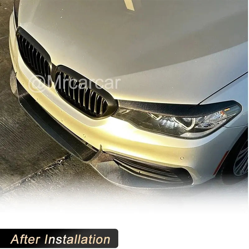 For BMW 5 Series G30 530I Front Bumper Lip Spoiler 540I Base