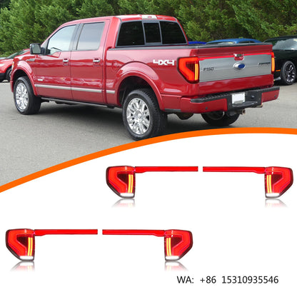 For Ford F150 F-150 2009-2014 Modified Trunk Tail Rear Taillights