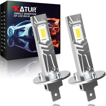 2PCS Canbus Bulb H1 Headlight MINI Size Design Wireless