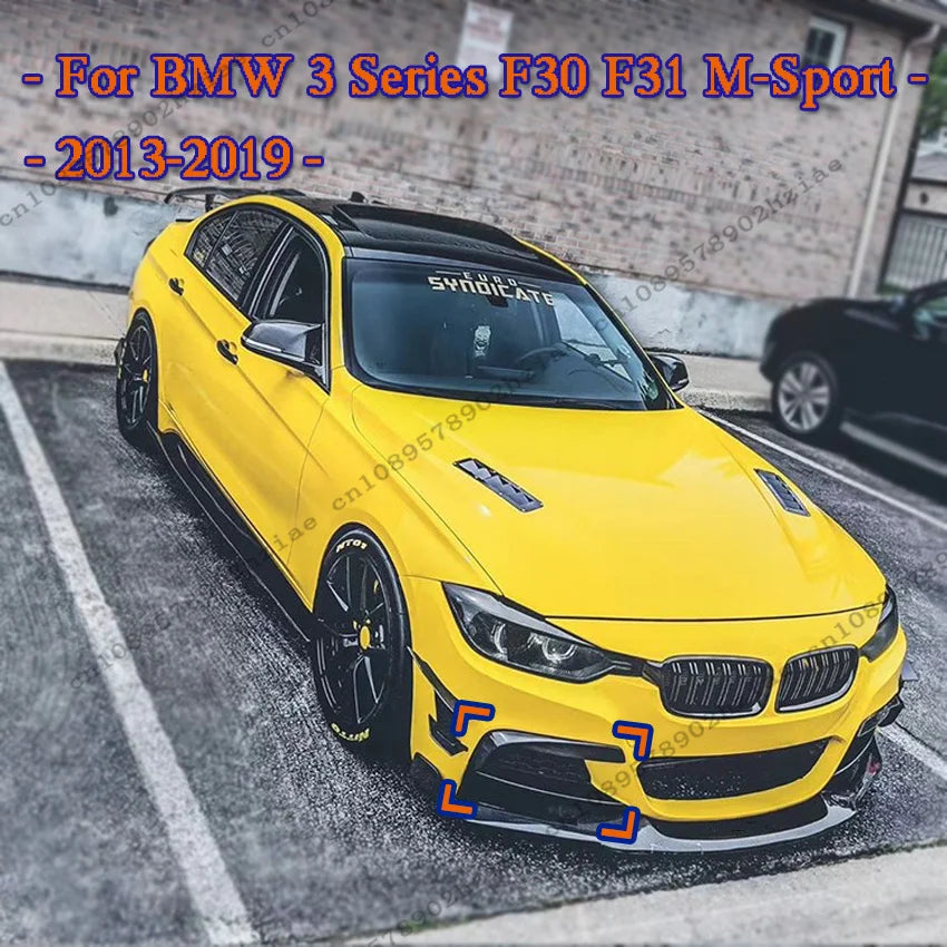For BMW 3 Series F30 F31 m-sport 2013-2019 Front Bumper Lip