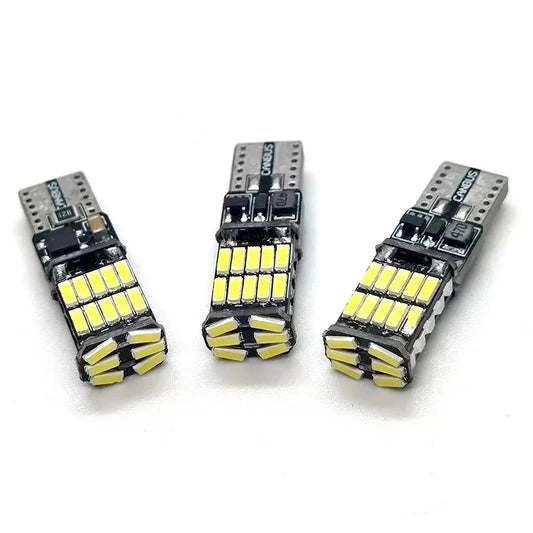 100PCS T10 W5W 194 501 Canbus 4014 Interior No
