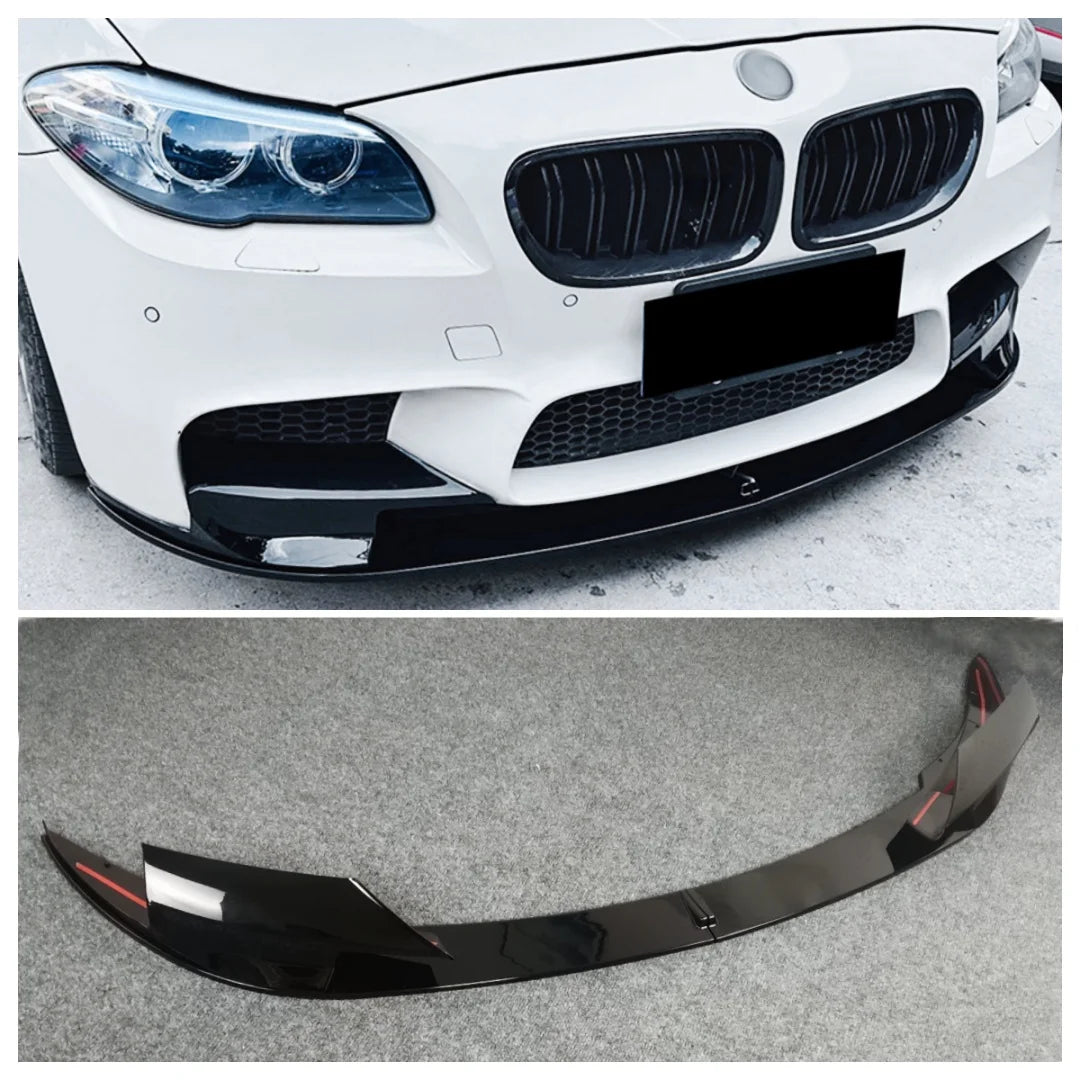 For BMW 5 Series F10 F11 4PSC Front Bumper Spoiler Lip Canard