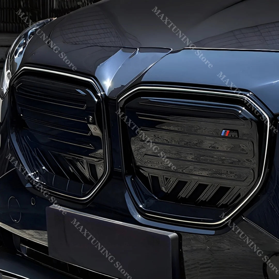 For BMW X3 G45 2025-2026 Gloss Front Central Network Kidney