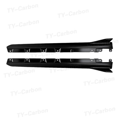 For BMW X3 G45 G48 2025+ Vten Gloss Black Side Skirts Lip