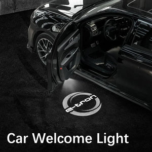 For Audi E-tron 2019 2020 2021 Door Logo Projector Lamps Welcome