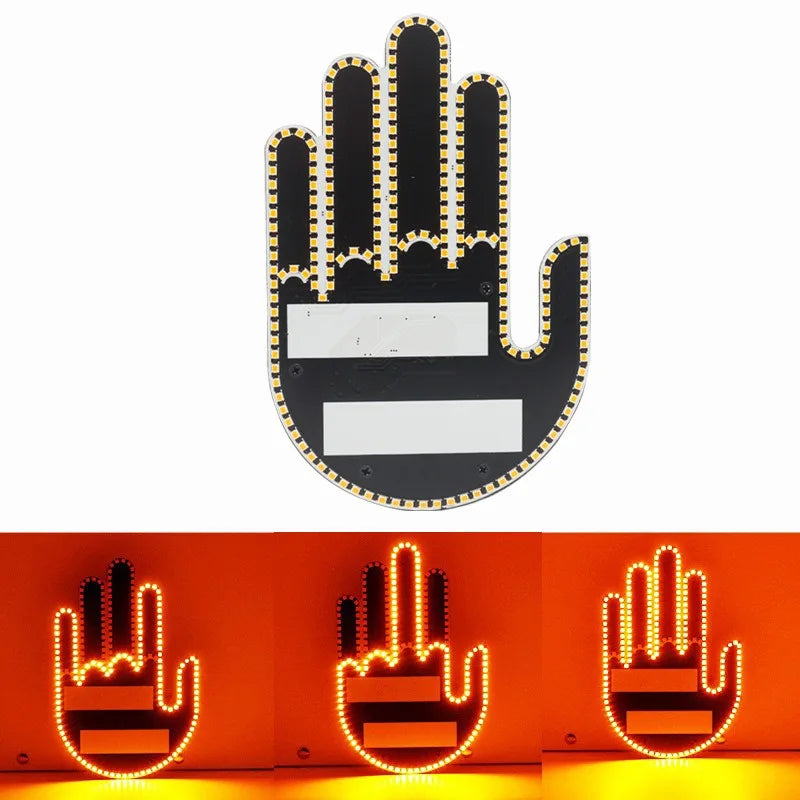 Finger Fun Interior Lighting Remote Control Rear Window