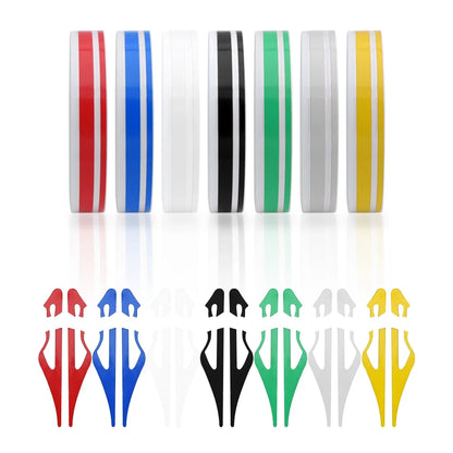 Roll Colors Body Decal Vinyl Sticker Striping Double Line
