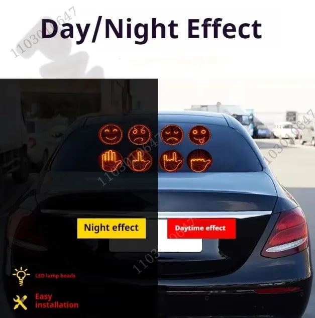 Finger Expression Remote Control Lighting Gesture Road Rage