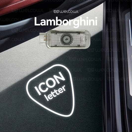 For Lamborghini Huracan Urus Aventator Gallardo Welcome Door Hd