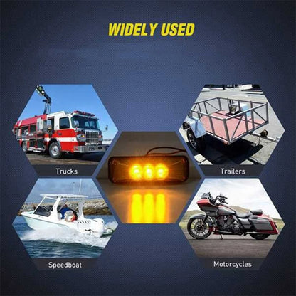 Yy premium-side Marker Indicator Truck Trailer Amber 24V