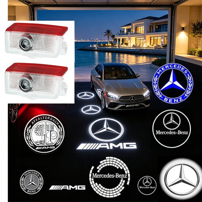 For Mercedes Benz W212 W205 Amg 2PCS Welcome Projector Door Ml