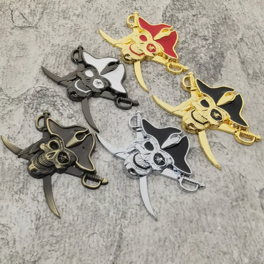 high-quality Modification Metal 3D Stereoscopic Stickers Devil
