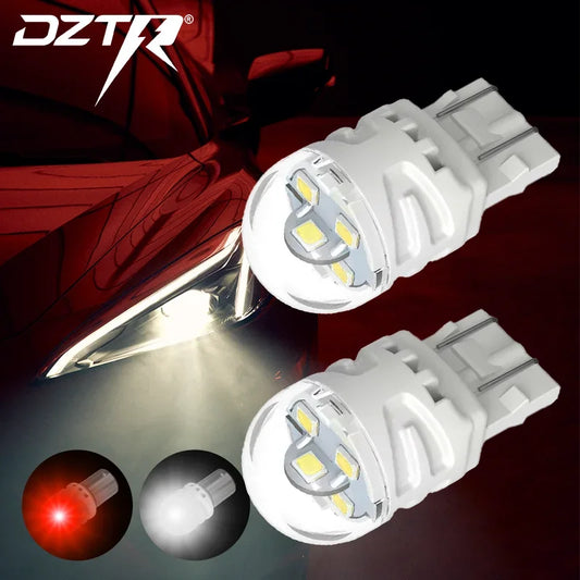 For Lada Drl P21 5W 2400LM Dztr P21W py21w ba15s T20 W21 5W W5W