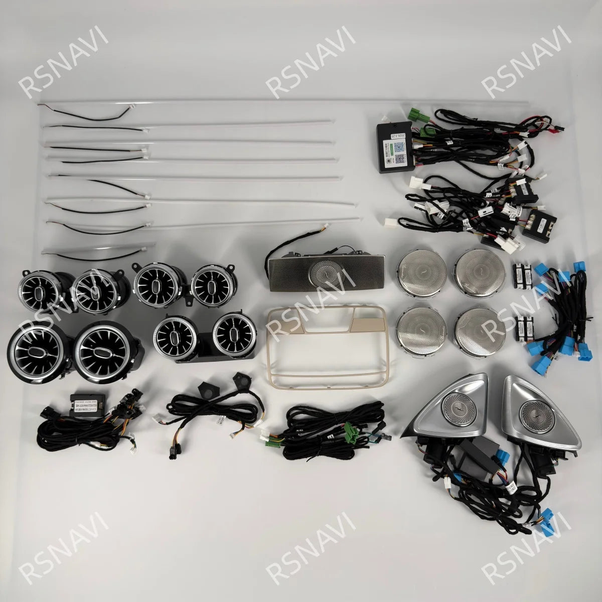 For Mercedes Benz W213 E-Class Coupe Colors 3D Rotating Tweeter