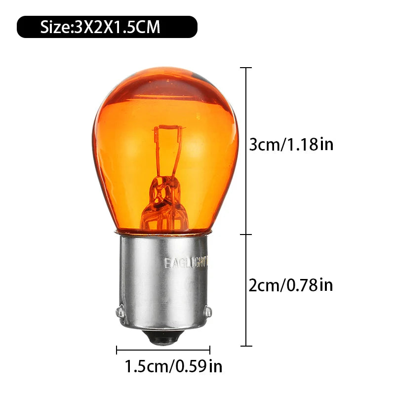 10PCS 2PCS Indicator Brake Reverse Parking Bulbs 12V 1156