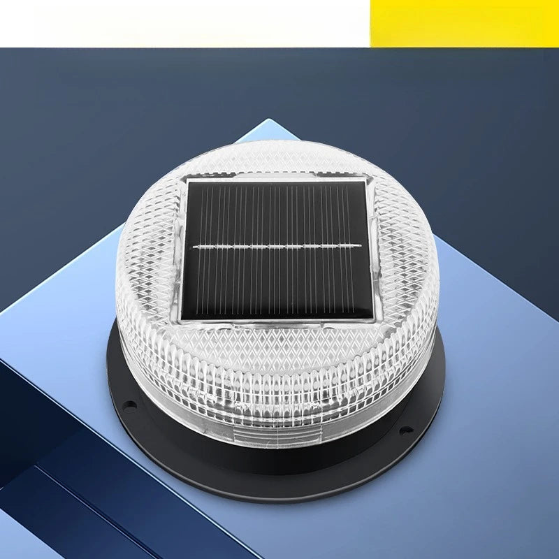 Cars Part Trucks Solar Powered Emergency Warning Strobe Beacon