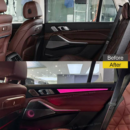For BMW X5 G05 Luminous 11color Four Doors Dynamic Crystal