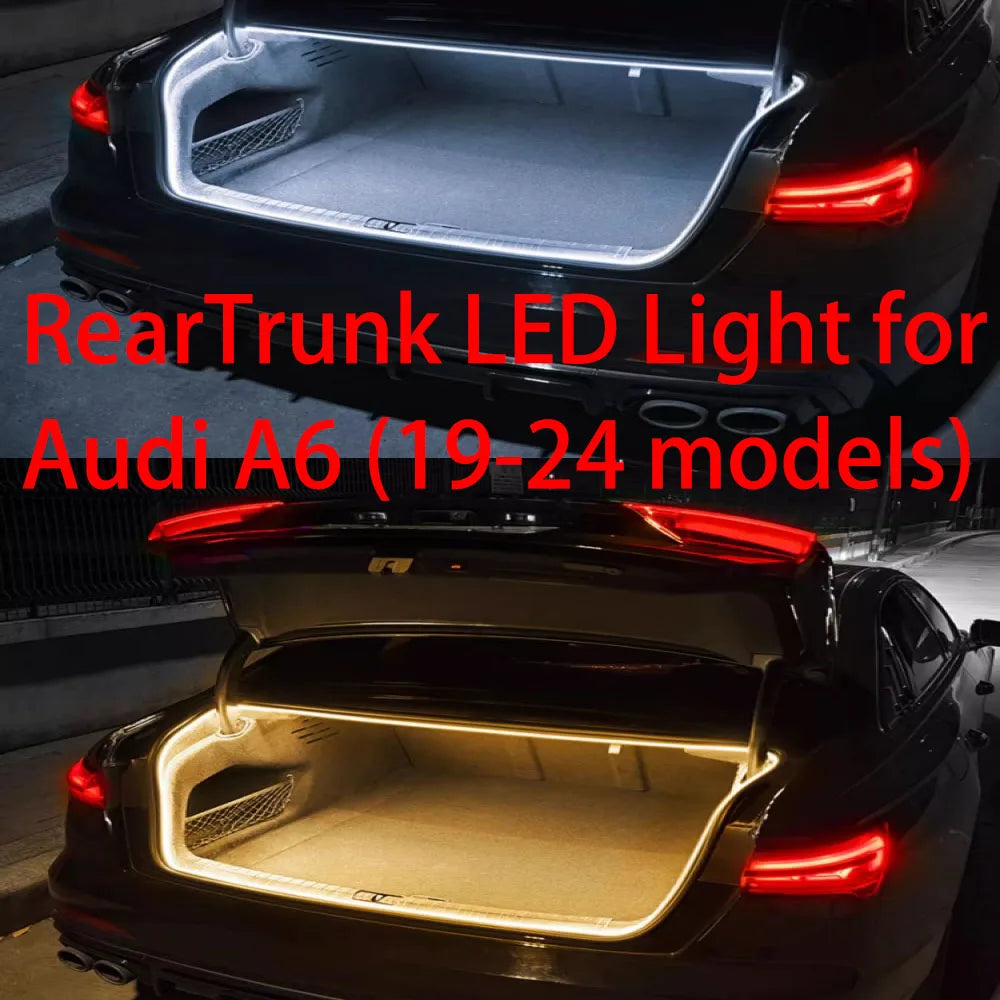 Audi A4 2017-2024 A6 19-24 Rear Trunk Strip Available