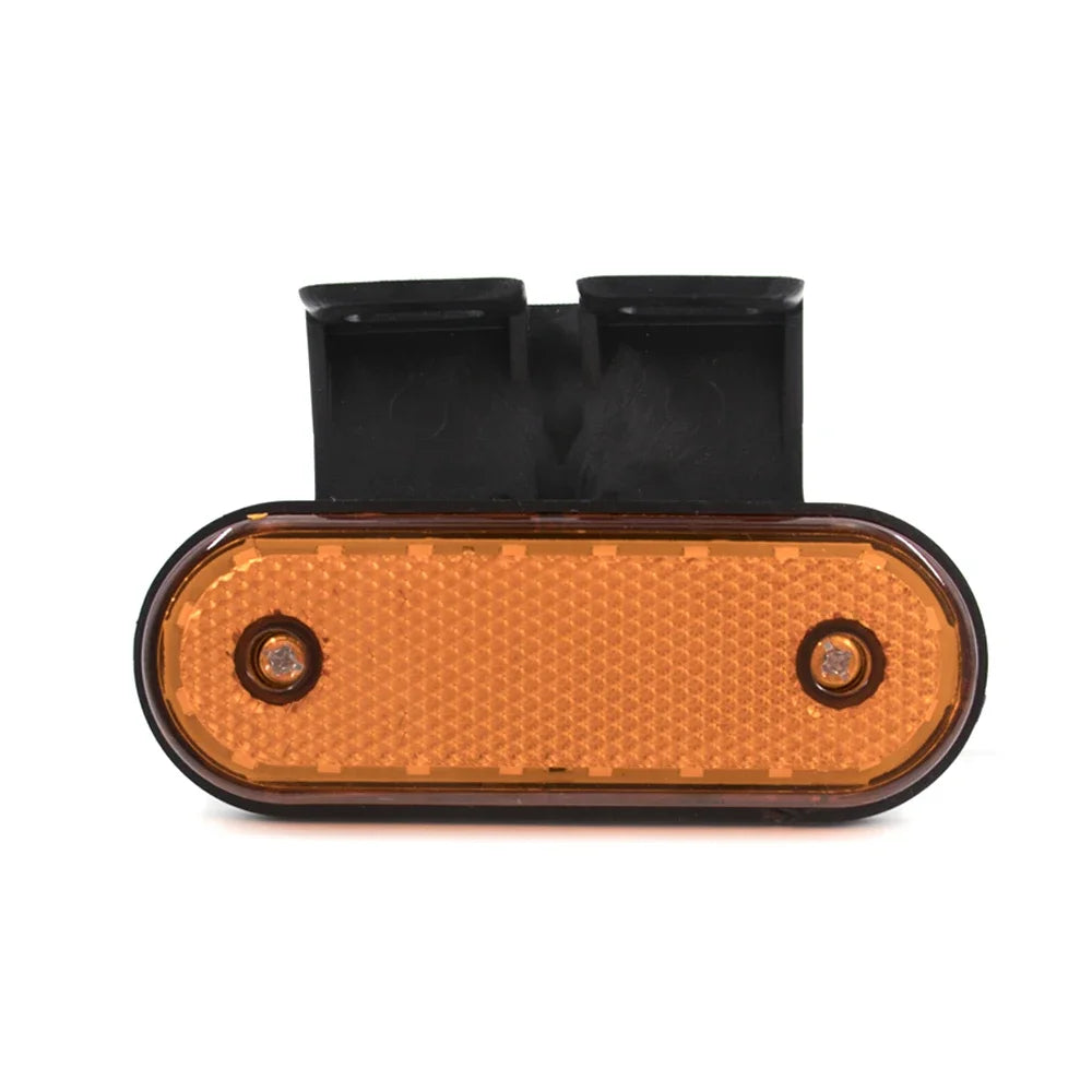 10PCS 24V Truck Side Marker External Rear Clearance Turn