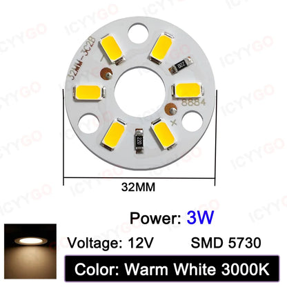 For LED Bulbs LED Downlight Welding 10PCS dc12v dc24v Beads Bulb