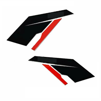 1pair Sport Racing Side Fender Decals Reflective Stickers