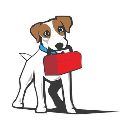 Design Sticky Cartoon Cute Schnauzer Jack Russell Terrier Sticker