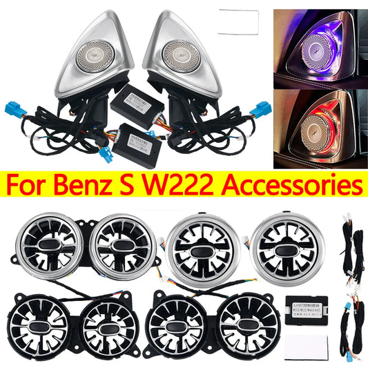 For Mercedes Benz S W222 Accessories Turbine Nozzle Air
