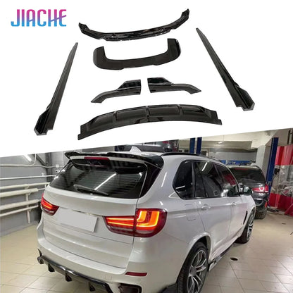 For BMW X5 F15 M Sport Jiache ABS Front Lip Rear Diffuser
