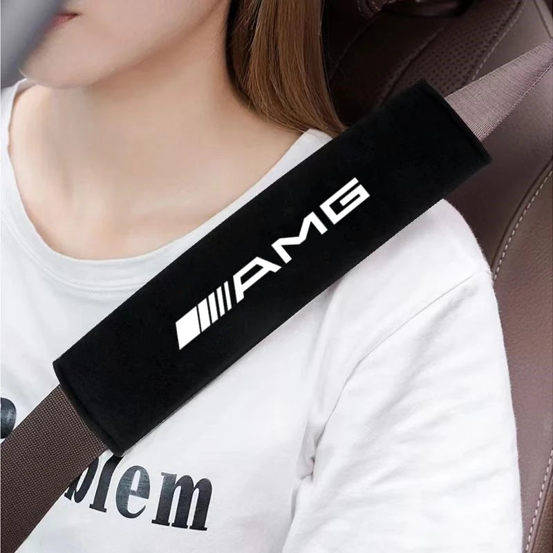 For Mercedes Benz Amg W205 W204 Sticker SEAT Belt Cushion Strap