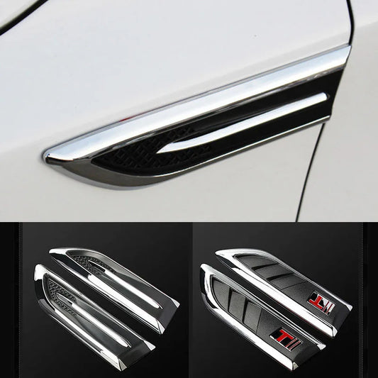 Body False Wind Mouth Side Modification Electroplated Mesh Blade