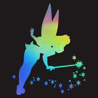 Magic Wand Tinkerbell Star Sticker Waterproof Creative