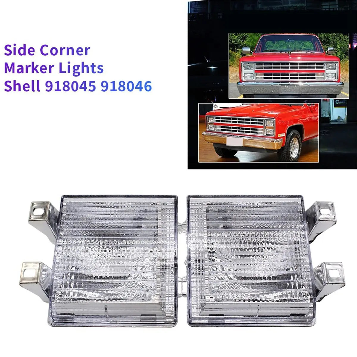 For Chevy GMC Pickup 47L Parts Front Turn Signal 918045 Truck