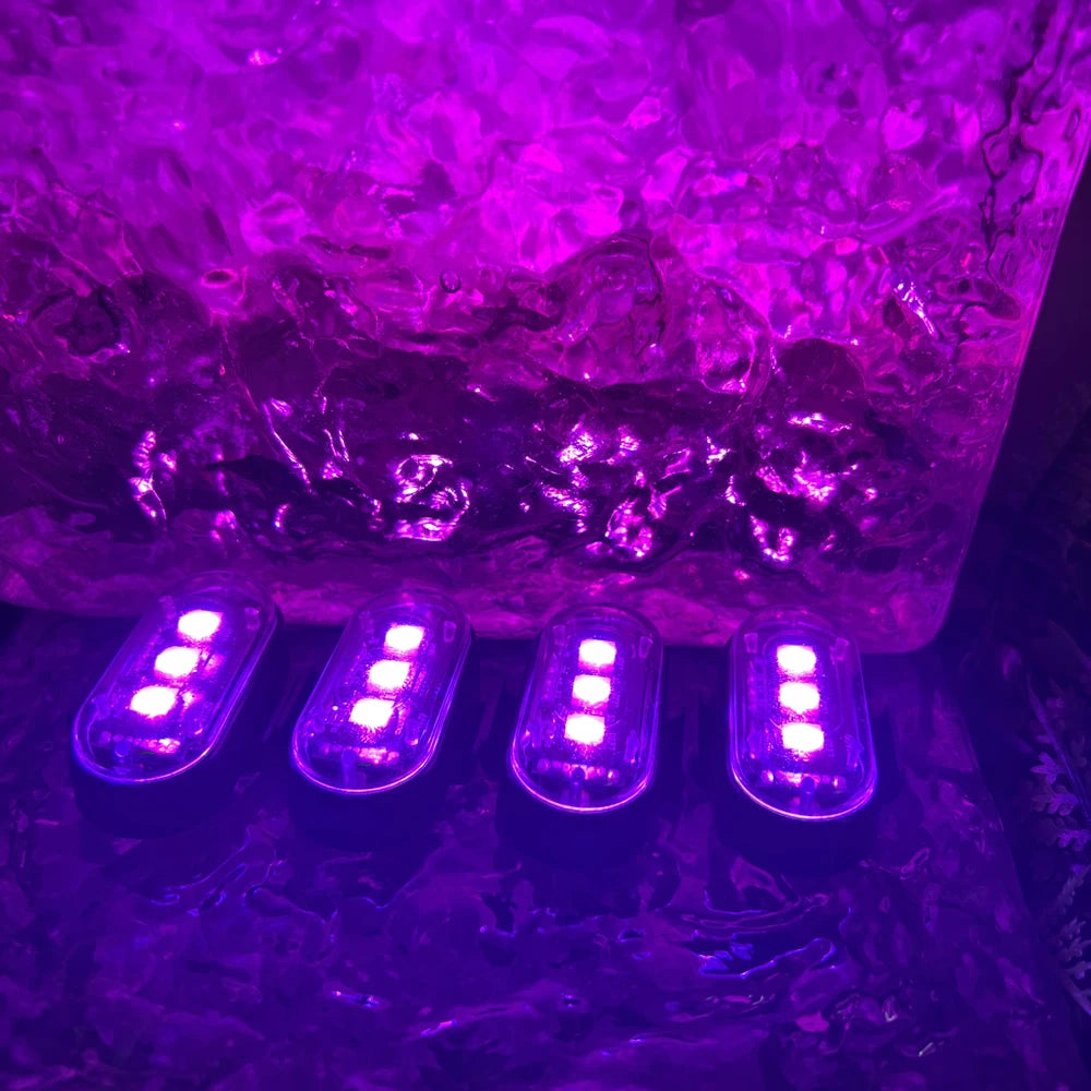 6PCS Up Night RGB Aircraft Motorcycles Truck Airplanes